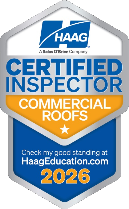 Haag Certified Inspector Commercial certified roofing contractor logo